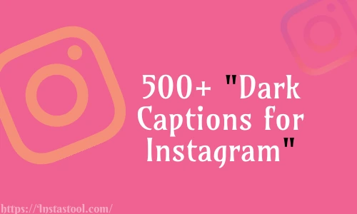 Dark Captions for Instagram Free