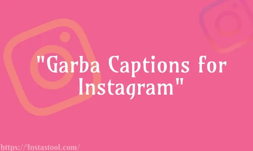 Garba Captions For Instagram Feature Image