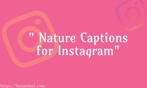 Nature Captions for Instagram Feature Image