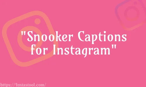 Snooker Captions for Instagram Feature Image